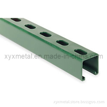 Painted Powder Coating C Shape Steel Profile Channel Section